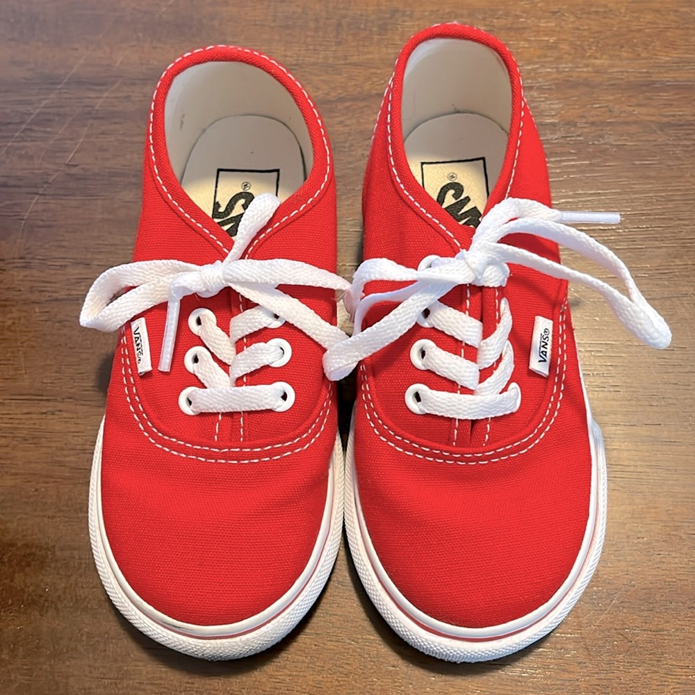 VANS Authentic Red Sneakers
